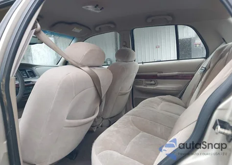 2000 Mercury Grand Marquis Ls z USA, uszkodzony, nr VIN 2MEFM75W0YX734850